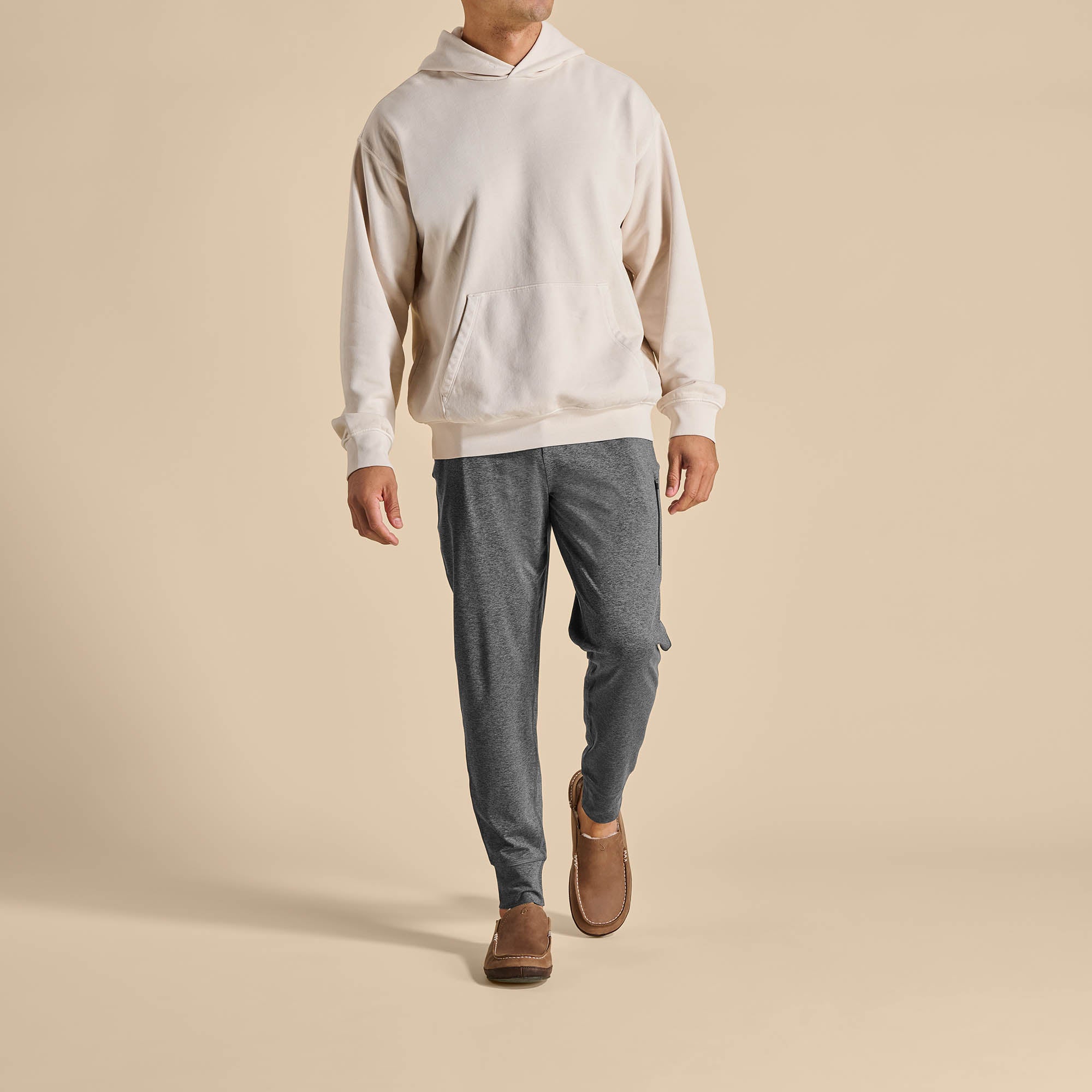 Moloā Slipper - Toffee / Dark Wood - Image 9